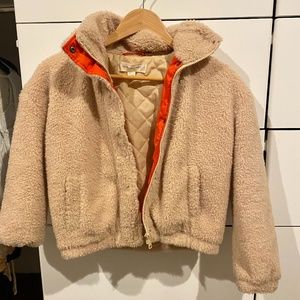 Girls Treasure & Bond Teddy Jacket